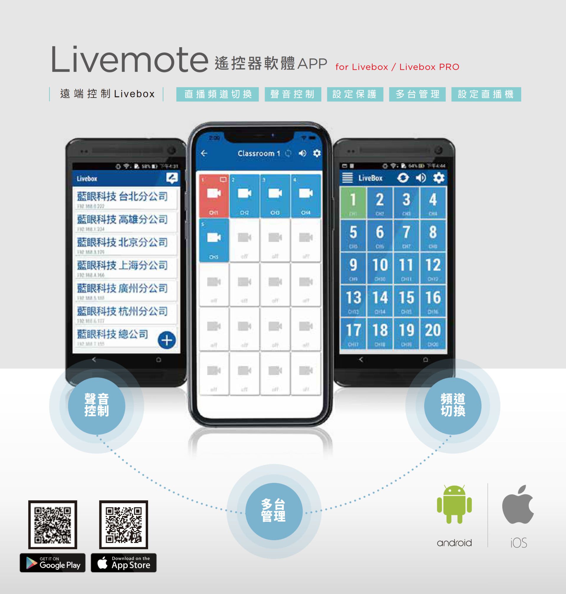 Livemote 遥控器 APP 1